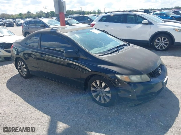 2009 Honda Civic Cpe EX with VIN 2HGFG11849H511687, listed as a IAAI auction lot 41657196 with 127,583 mi miles. Bid and sale history available at carsss.com. Image 1.