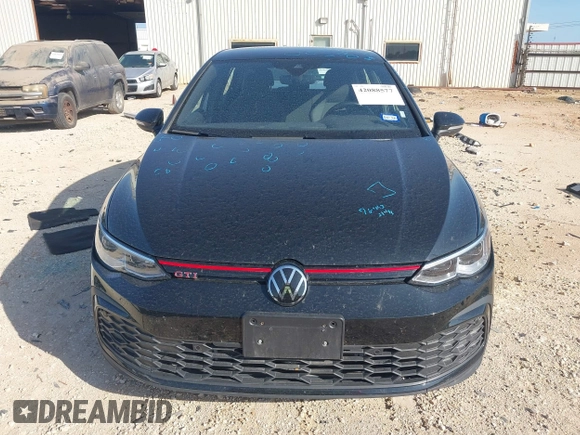 2024 Volkswagen Golf GTI S with VIN WVWGA7CD4RW214857, listed as a IAAI auction lot 42088577 with 14,936 mi miles. Bid and sale history available at carsss.com. Image 12.