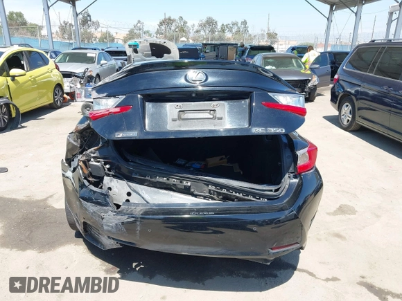 2016 Lexus RC 350 F Sport with VIN JTHHE5BC1G5013151, listed as a IAAI auction lot 42012688 with 142,153 mi miles and . Bid and sale history available at DreamBid. Image 16.