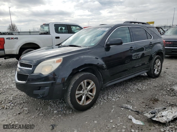2010 Chevrolet Equinox LT w/1LT with VIN 2CNALDEW2A6368619, listed as a Copart auction lot 43644985 with 157,771 mi miles and Salvage Title. Bid and sale history available at carsss.com. Image 1.