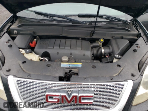 2010 GMC Acadia SLT1 with VIN 1GKLVMEDXAJ167211, listed as a Copart auction lot 58842365 with 180,615 mi miles and Salvage title. Bid and sale history available at DreamBid. Image 12.