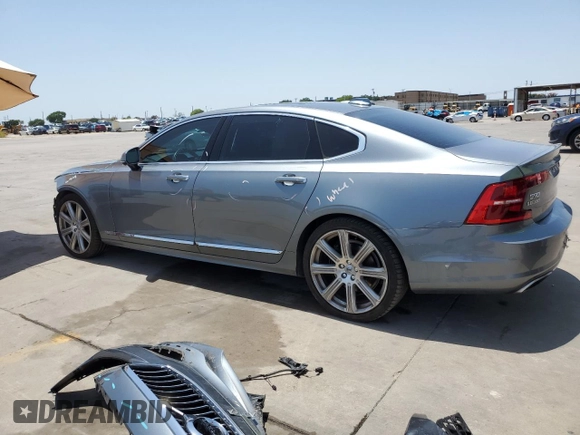 2020 Volvo S90 Inscription with VIN LVYA22ML8LP168892, listed as a Copart auction lot 60317323 with 50,152 mi miles. Bid and sale history available at carsss.com. Image 2.