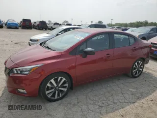 2020 Nissan Versa SR with VIN 3N1CN8FV5LL849549, listed as a Copart auction lot 58319745 with 54,121 mi miles and Salvage title. Bid and sale history available at DreamBid. Image 1.