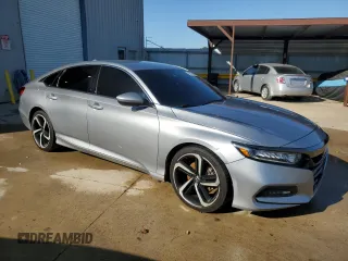 2019 Honda Accord Sport with VIN 1HGCV1F31KA037420, listed as a Copart auction lot 52196235 with 172,057 mi miles and Clean Title. Bid and sale history available at DreamBid. Image 4.