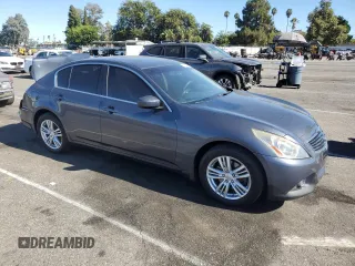 2012 Infiniti G25 x with VIN JN1DV6AR7CM860691, listed as a Copart auction lot 67738654 with 92,277 mi miles and Salvage Title. Bid and sale history available at carsss.com. Image 4.