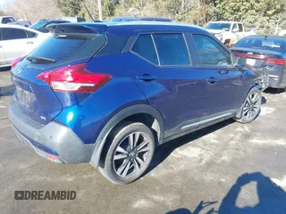 2020 Nissan Kicks SR with VIN 3N1CP5DV7LL535557, listed as a IAAI auction lot 41384085 with 47,147 mi miles. Bid and sale history available at carsss.com. Image 4.