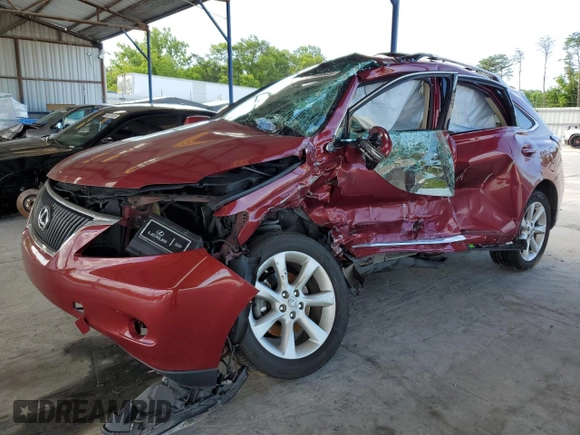 2011 Lexus RX 350 with VIN 2T2ZK1BA3BC053650, listed as a Copart auction lot 57654945 with Not provided miles and Non repairable. Bid and sale history available at DreamBid. Image 1.