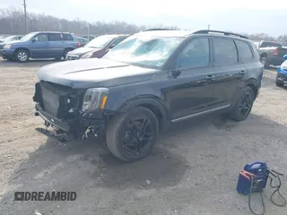 2023 Kia Telluride SX Prestige with VIN 5XYP5DGC0PG379447, listed as a IAAI auction lot 41716826 with 45,269 mi miles and . Bid and sale history available at DreamBid. Image 17.