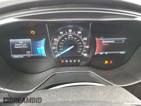 2017 Ford Fusion Titanium with VIN 3FA6P0K96HR151542, listed as a Copart auction lot 48362045 with 135,603 mi miles and Salvage Title. Bid and sale history available at carsss.com. Image 9.