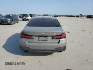 2021 BMW 5 Series 540i с VIN WBA53BJ05MWX04251, выставлен на аукционе Copart как лот 53439605 с пробегом Не указан миль и Списание • Salvage title. История ставок и продаж доступна на DreamBid. Изображение 6.