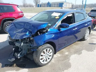 2016 Nissan Sentra S with VIN 3N1AB7AP3GY313503, listed as a IAAI auction lot 41767896 with 96,984 mi miles. Bid and sale history available at carsss.com. Image 18.