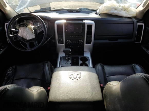 2012 Ram 1500 Sport with VIN 1C6RD7MT8CS150205, listed as a Copart auction lot 56344105 with 145,400 mi miles and Salvage title. Bid and sale history available at DreamBid. Image 8.