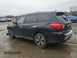 2020 Nissan Pathfinder S with VIN 5N1DR2AM7LC594122, listed as a Copart auction lot 43776665 with 97,761 mi miles and Salvage Title. Bid and sale history available at carsss.com. Image 2.