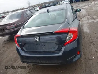 2017 Honda Civic Sedan EX-T with VIN 19XFC1F31HE005896, listed as a IAAI auction lot 41727874 with 93,261 mi miles. Bid and sale history available at carsss.com. Image 16.