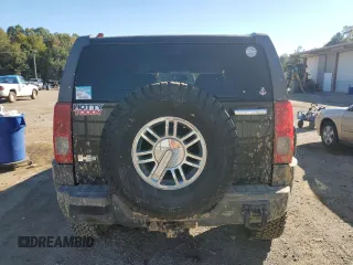 2008 Hummer H3 SUV with VIN 5GTEN13E788154215, listed as a Copart auction lot 76952674 with 166,964 mi miles and Salvage Title. Bid and sale history available at carsss.com. Image 6.