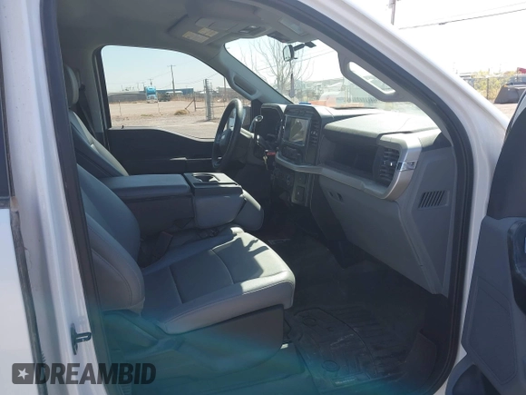 2022 Ford F-150 XL with VIN 1FTFW1E53NFA27670, listed as a IAAI auction lot 41976233 with 116,691 mi miles. Bid and sale history available at carsss.com. Image 5.
