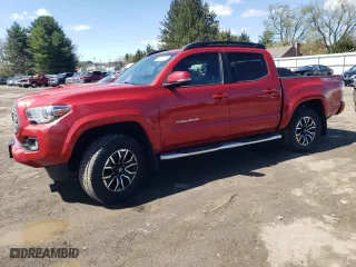 2020 Toyota Tacoma 4WD SR5 with VIN 5TFCZ5AN4LX231599, listed as a Copart auction lot 52105115 with 60,162 mi miles and Salvage Title. Bid and sale history available at carsss.com. Image 1.