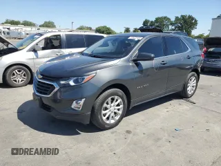 2018 Chevrolet Equinox LT z VIN 2GNAXJEVXJ6287549, wystawiony jako Copart lot #55823455 z przebiegiem 100 333 mil mil oraz Szkoda całkowita • Salvage title. Historia ofert i sprzedaży dostępna na DreamBid. Obrazek 1.