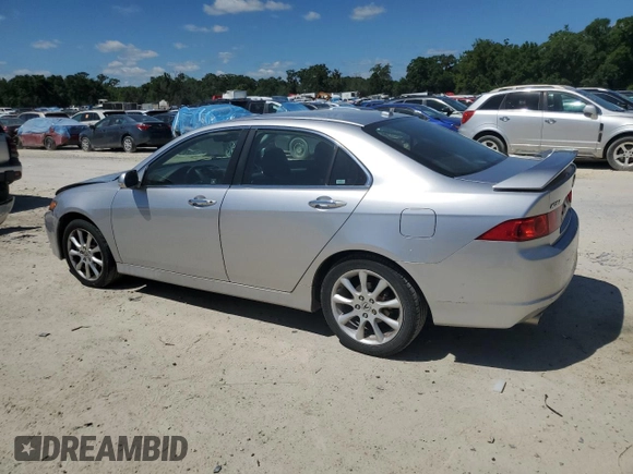 2007 Acura TSX Navi with VIN JH4CL96917C007853, listed as a Copart auction lot 53333895 with 122,573 mi miles and Salvage Title. Bid and sale history available at carsss.com. Image 2.