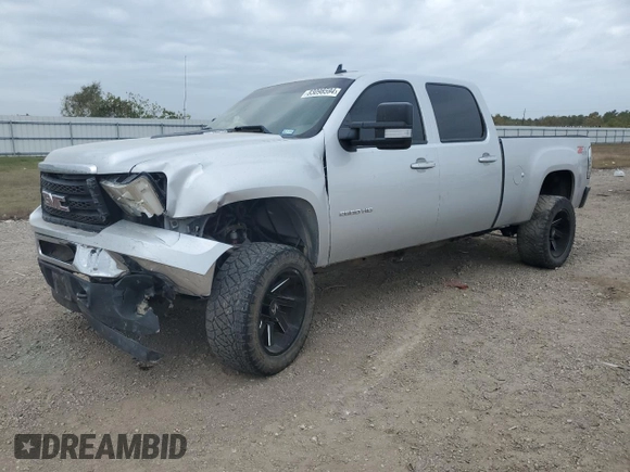 2012 GMC Sierra 2500HD SLT with VIN 1GT121E89CF112381, listed as a Copart auction lot 83098594 with 240,168 mi miles and Salvage title. Bid and sale history available at DreamBid. Image 1.