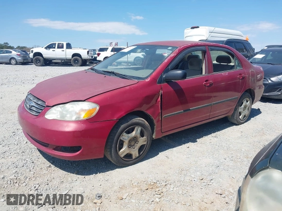 2005 Toyota Corolla CE with VIN 2T1BR32E15C488266, listed as a IAAI auction lot 41895076 with 299,999 mi miles and . Bid and sale history available at DreamBid. Image 2.