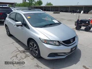 2015 Honda Civic EX z VIN 19XFB2F80FE068635, wystawiony jako IAAI lot #42266813 z przebiegiem 123 320 mil mil oraz . Historia ofert i sprzedaży dostępna na DreamBid. Obrazek 1.