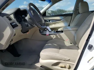 2013 Infiniti M with VIN JN1BY1AR3DM602297, listed as a Copart auction lot 73646414 with 122,431 mi miles and Salvage Title. Bid and sale history available at DreamBid. Image 7.