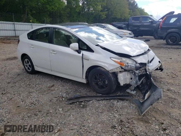 2015 Toyota Prius Four with VIN JTDKN3DU6F0466758, listed as a Copart auction lot 52702955 with 58,595 mi miles and Salvage Title. Bid and sale history available at DreamBid. Image 4.