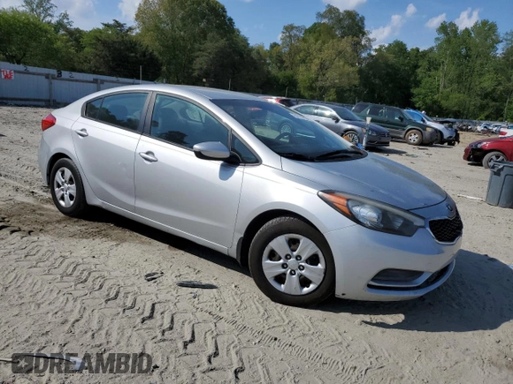 2015 Kia Forte LX with VIN KNAFK4A63F5366672, listed as a Copart auction lot 55725705 with 281,082 mi miles and Clean Title. Bid and sale history available at DreamBid. Image 4.