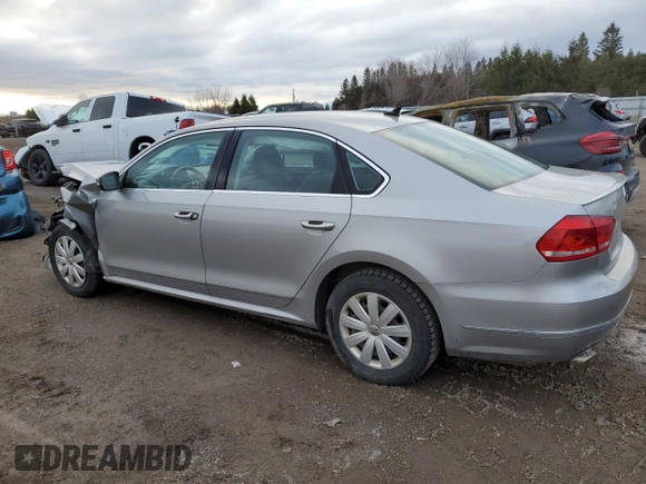 2013 Volkswagen Passat SEL Premium with VIN 1VWCH7A36DC118918, listed as a Copart auction lot 48909425 with 239,213 mi miles and Salvage Title. Bid and sale history available at carsss.com. Image 2.