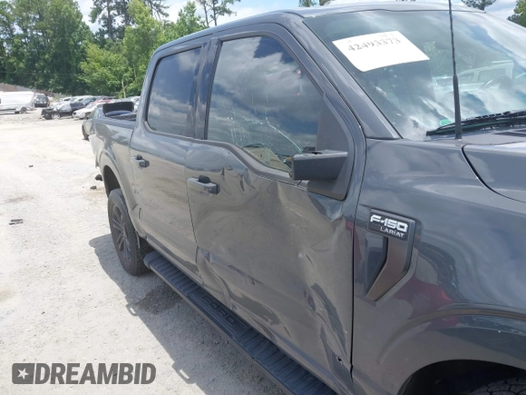 2021 Ford F-150 XL with VIN 1FTFW1E8XMFC04210, listed as a IAAI auction lot 42493373 with 99,181 mi miles and . Bid and sale history available at DreamBid. Image 6.
