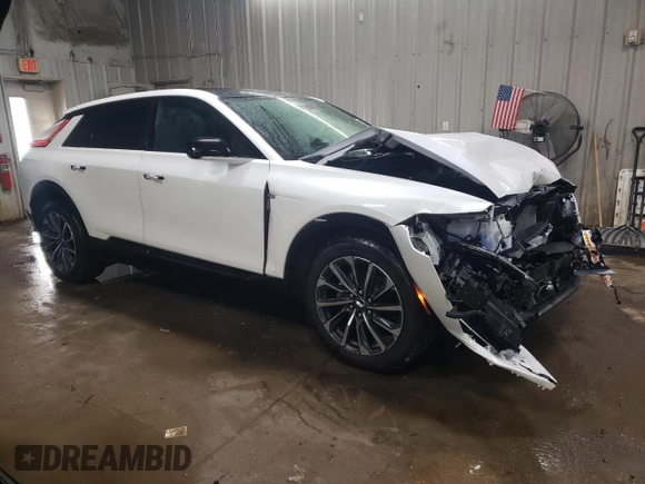2025 Cadillac LYRIQ z VIN 1GYKPURL7SZ303441, wystawiony jako Copart lot #47011235 z przebiegiem 1 078 mil mil oraz Szkoda całkowita • Salvage title. Historia ofert i sprzedaży dostępna na DreamBid. Obrazek 4.
