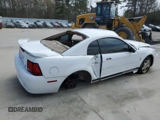 2003 Ford Mustang Standard with VIN 1FAFP40493F427703, listed as a Copart auction lot 49207945 with 0 mi miles and Salvage Title. Bid and sale history available at carsss.com. Image 3.