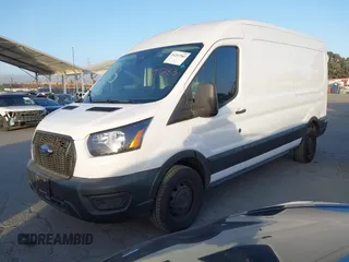 2023 Ford Transit Cargo with VIN 1FTBR1C8XPKC07287, listed as a IAAI auction lot 41247582 with 12,776 mi miles and . Bid and sale history available at DreamBid. Image 17.