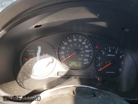 2007 Subaru Impreza i with VIN JF1GG61627H800977, listed as a Copart auction lot 48259205 with 156,176 mi miles and Salvage title. Bid and sale history available at DreamBid. Image 9.