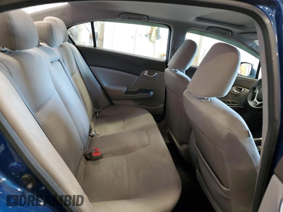 2012 Honda Civic EX with VIN 19XFB2F89CE029795, listed as a Copart auction lot 55648145 with 131,769 mi miles and Non Repairable. Bid and sale history available at DreamBid. Image 10.