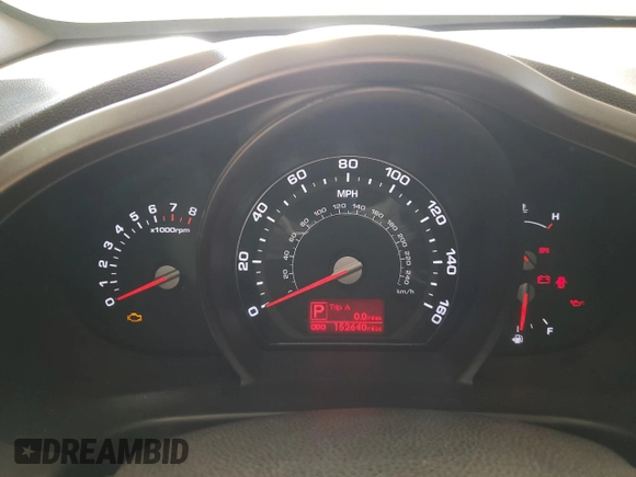 2013 Kia Sportage LX with VIN KNDPB3A26D7398046, listed as a Copart auction lot 57997085 with 152,640 mi miles and Clean title. Bid and sale history available at DreamBid. Image 9.