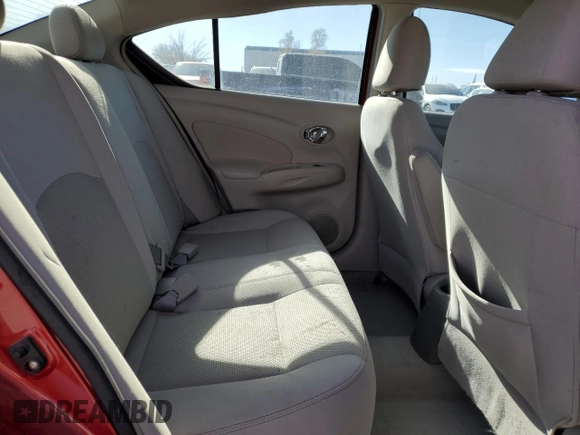 2014 Nissan Versa SV with VIN 3N1CN7AP7EL860106, listed as a Copart auction lot 83854594 with 114,455 mi miles and Salvage Title. Bid and sale history available at carsss.com. Image 10.