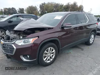 2018 Chevrolet Traverse LT Cloth with VIN 1GNERGKW0JJ263209, listed as a IAAI auction lot 42294170 with 115,619 mi miles and . Bid and sale history available at DreamBid. Image 18.