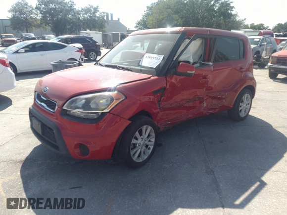 2012 Kia Soul + with VIN KNDJT2A67C7461962, listed as a IAAI auction lot 41429717 with Not Provided miles and . Bid and sale history available at DreamBid. Image 2.