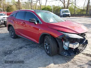 2022 Lexus RX with VIN 2T2YZMDA8NC312093, listed as a IAAI auction lot 41923448 with 24,616 mi miles. Bid and sale history available at carsss.com. Image 1.