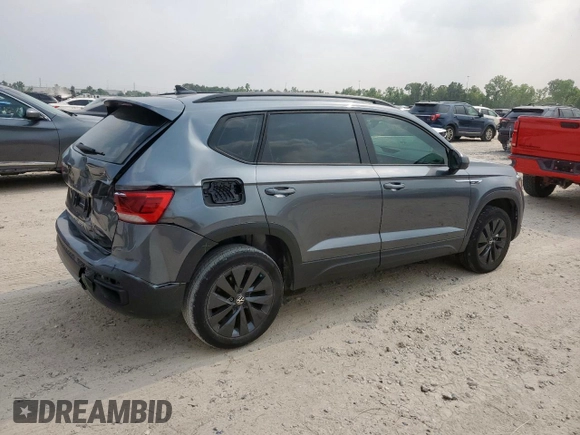 2024 Volkswagen Taos S с VIN 3VV5X7B26RM078934, выставлен на аукционе Copart как лот 58011015 с пробегом 12 234 миль миль и Списание • Salvage title. История ставок и продаж доступна на DreamBid. Изображение 3.