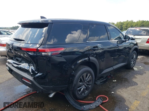 2024 Nissan Pathfinder S z VIN 5N1DR3ACXRC254727, wystawiony jako Copart lot #67361294 z przebiegiem 1 438 mil mil oraz Szkoda całkowita • Salvage title. Historia ofert i sprzedaży dostępna na DreamBid. Obrazek 3.