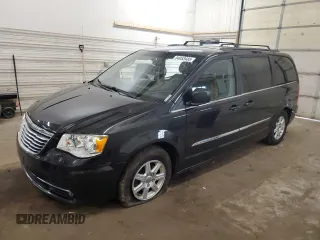 2012 Chrysler Town & Country Touring with VIN 2C4RC1BG3CR299752, listed as a Copart auction lot 54053485 with 228,005 mi miles and Salvage Title. Bid and sale history available at carsss.com. Image 1.