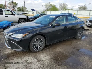 2022 Lexus ES 250 with VIN 58AD11D18NU008987, listed as a Copart auction lot 55146525 with 241,833 mi miles and Salvage title. Bid and sale history available at DreamBid. Image 1.
