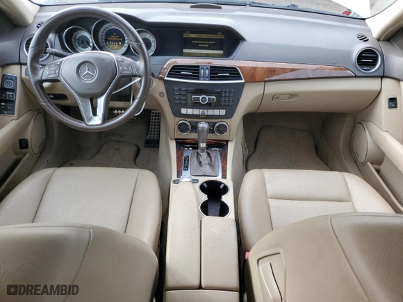 2012 Mercedes-Benz C-Class C 300 Sport with VIN WDDGF8BB2CA644193, listed as a Copart auction lot 45280995 with 115,631 mi miles and Salvage Title. Bid and sale history available at carsss.com. Image 8.