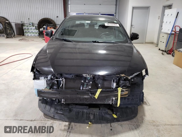 2017 Mitsubishi Lancer ES with VIN JA32U2FUXHU012727, listed as a Copart auction lot 76122994 with 75,380 mi miles and Salvage Title. Bid and sale history available at carsss.com. Image 5.