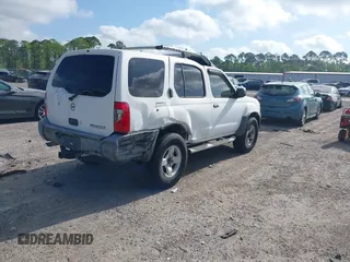 2004 Nissan Xterra XE with VIN 5N1ED28Y84C602418, listed as a IAAI auction lot 41959680 with 177,789 mi miles and . Bid and sale history available at DreamBid. Image 4.