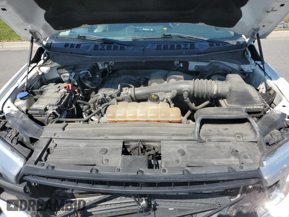 2018 Ford F-150 XL with VIN 1FTEX1EB4JKD76711, listed as a Copart auction lot 57730345 with 187,502 mi miles and Clean title. Bid and sale history available at DreamBid. Image 11.