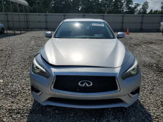 2018 Infiniti Q50 Luxe with VIN JN1EV7AP5JM352175, listed as a Copart auction lot 61762335 with 64,375 mi miles and Salvage title. Bid and sale history available at DreamBid. Image 5.